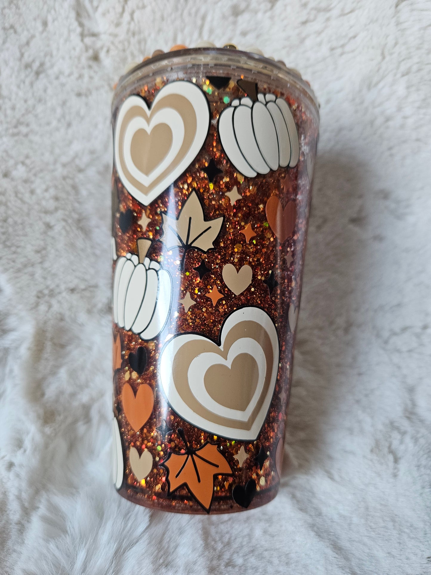 16oz pumpkin season snowglobe