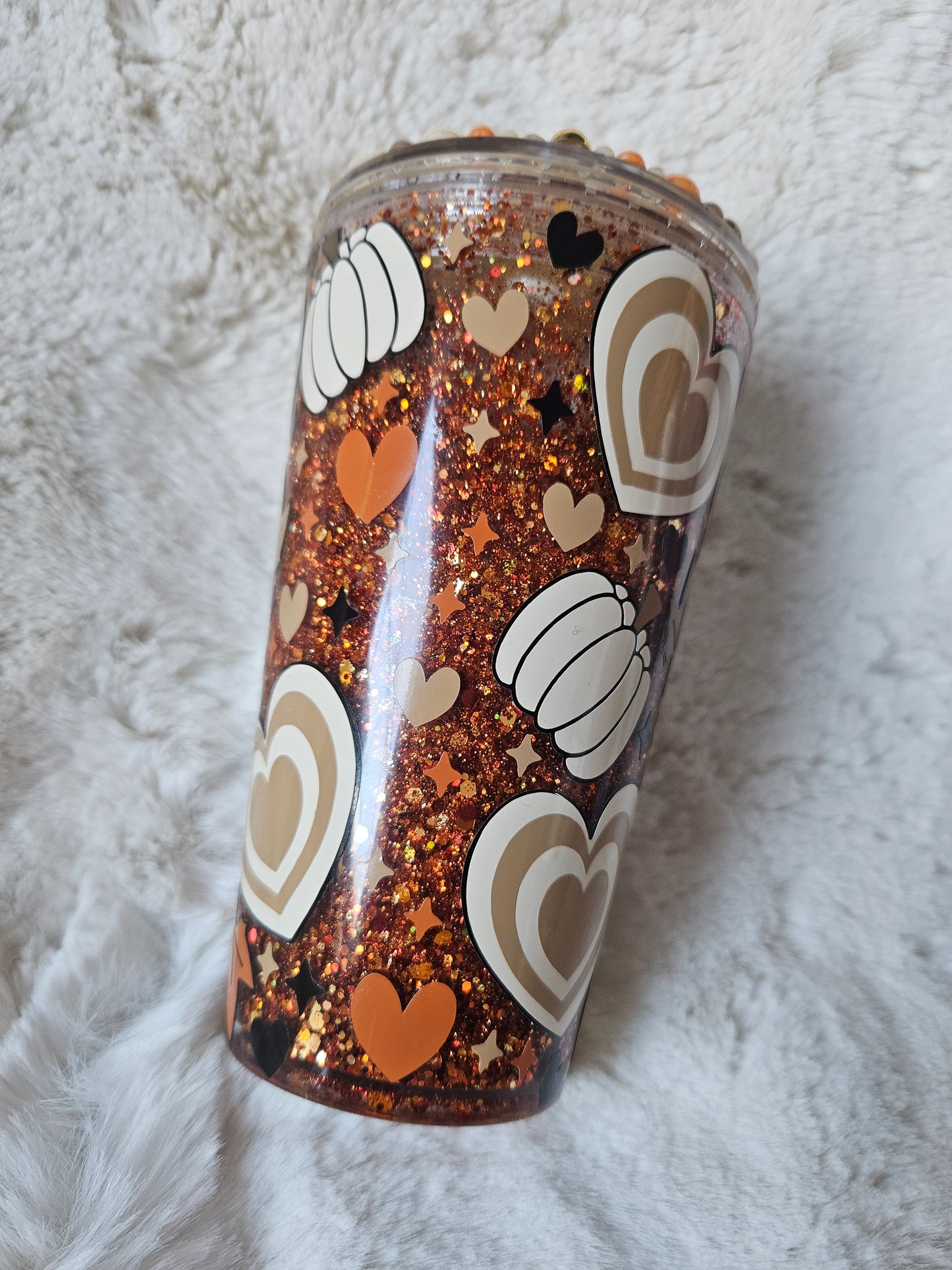 16oz pumpkin season snowglobe