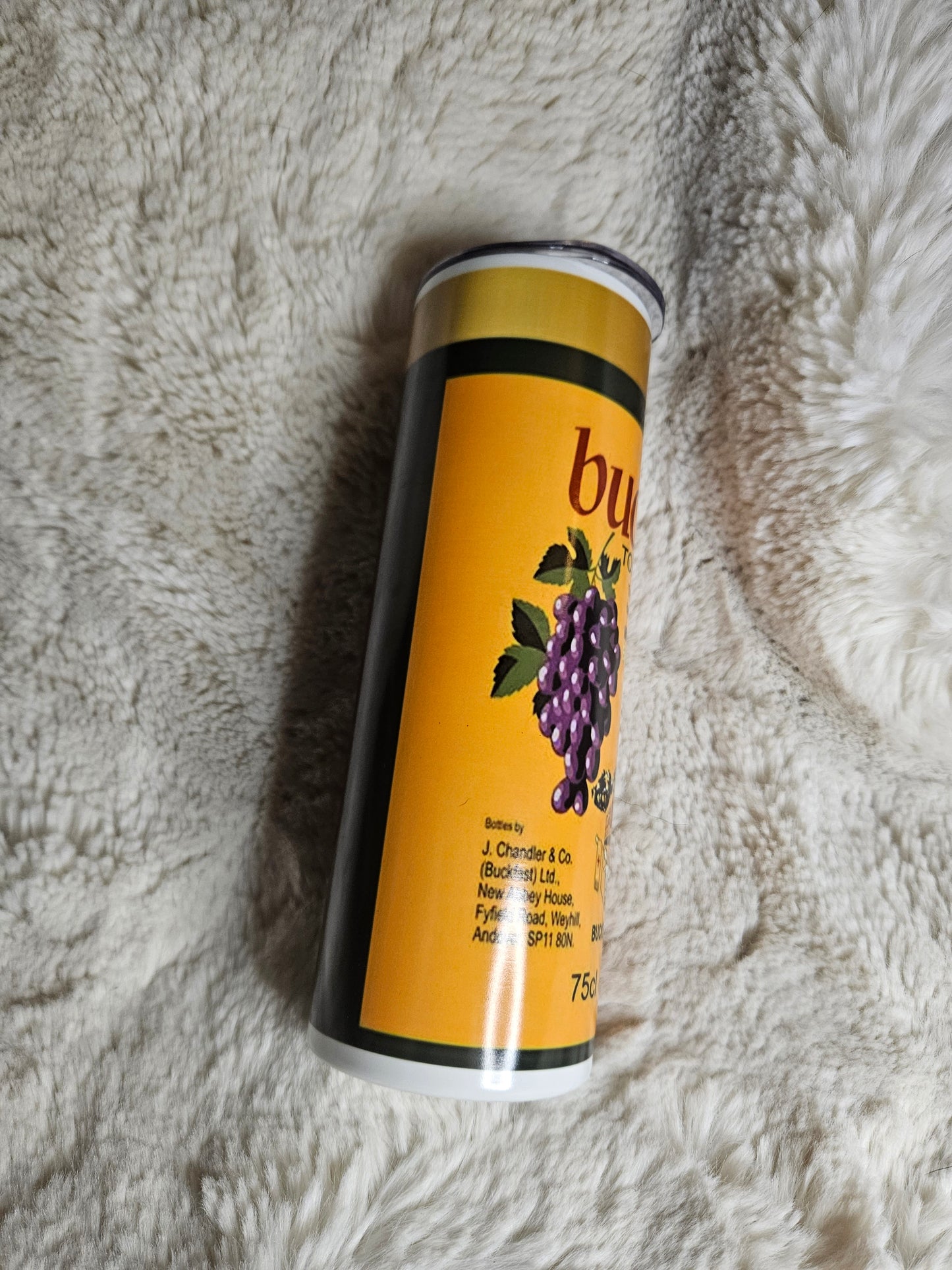 Buckfast glow sublimation tumbler