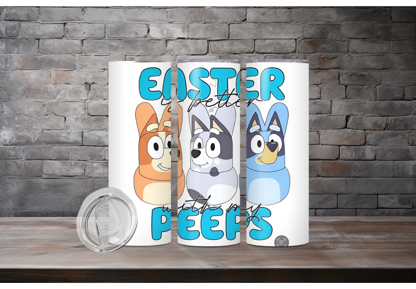 Easter Bluey Tumbler