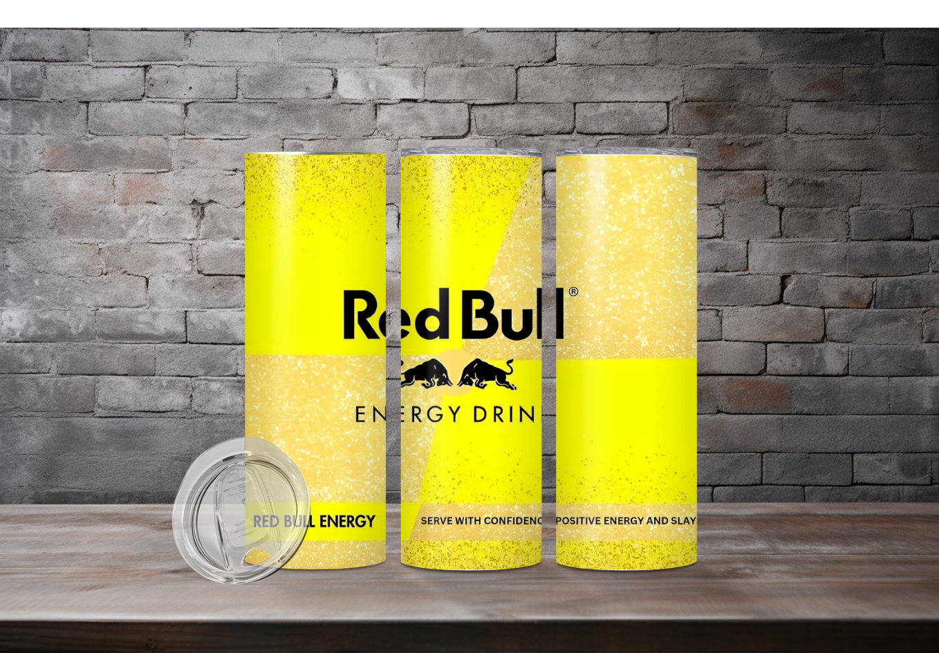 Yellow Energy Tumbler