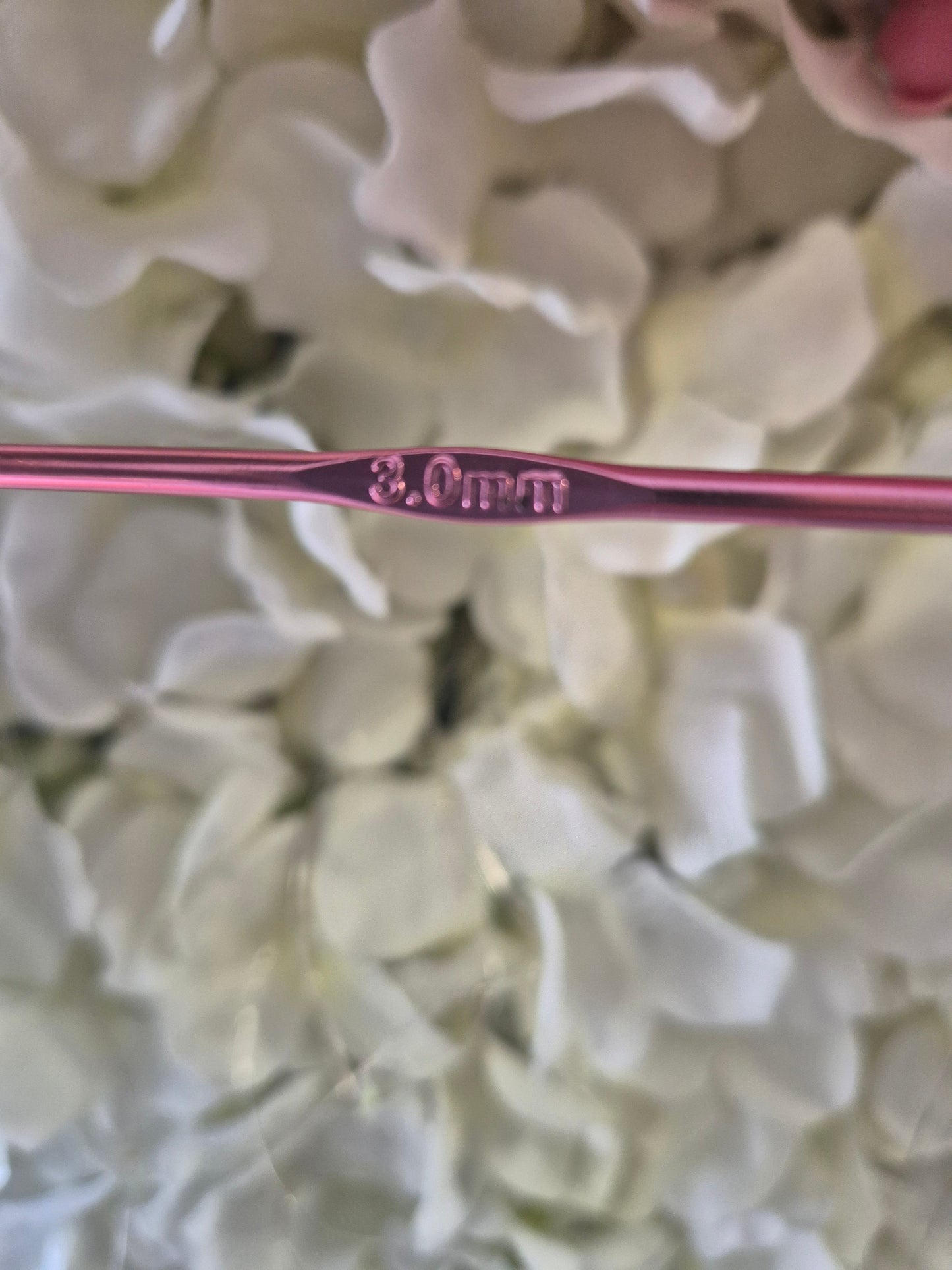 Beaded/doorable crotchet hook 3mm