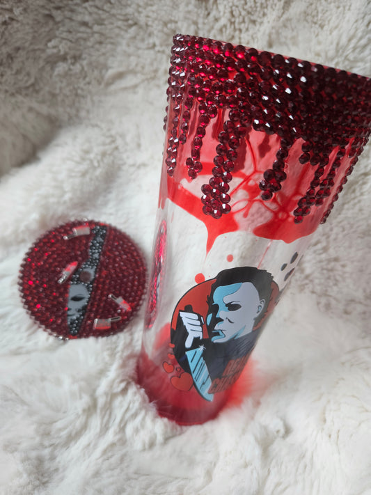 Horror blood drip (Michael myers)