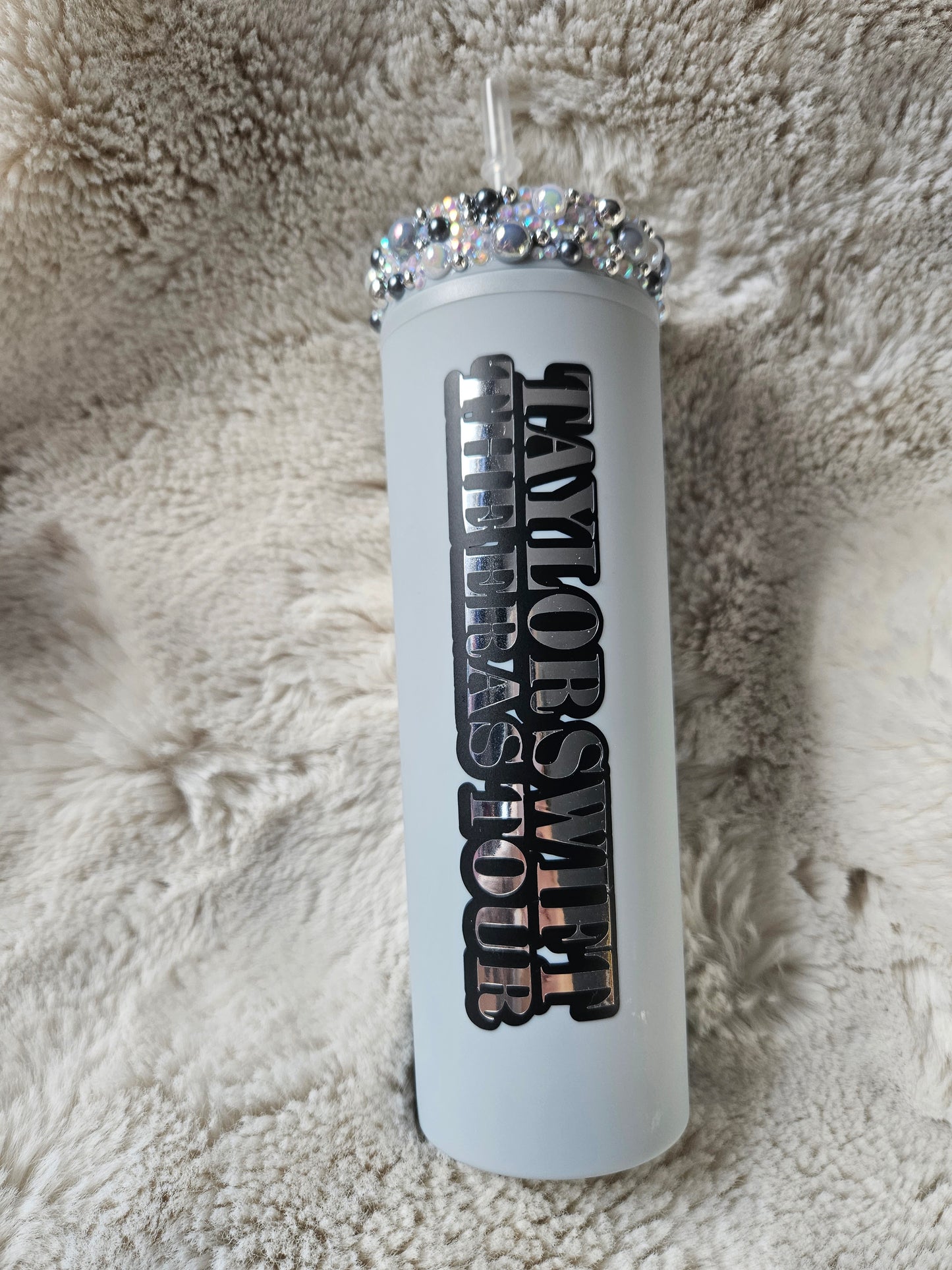 Taylor swift skinny tumbler