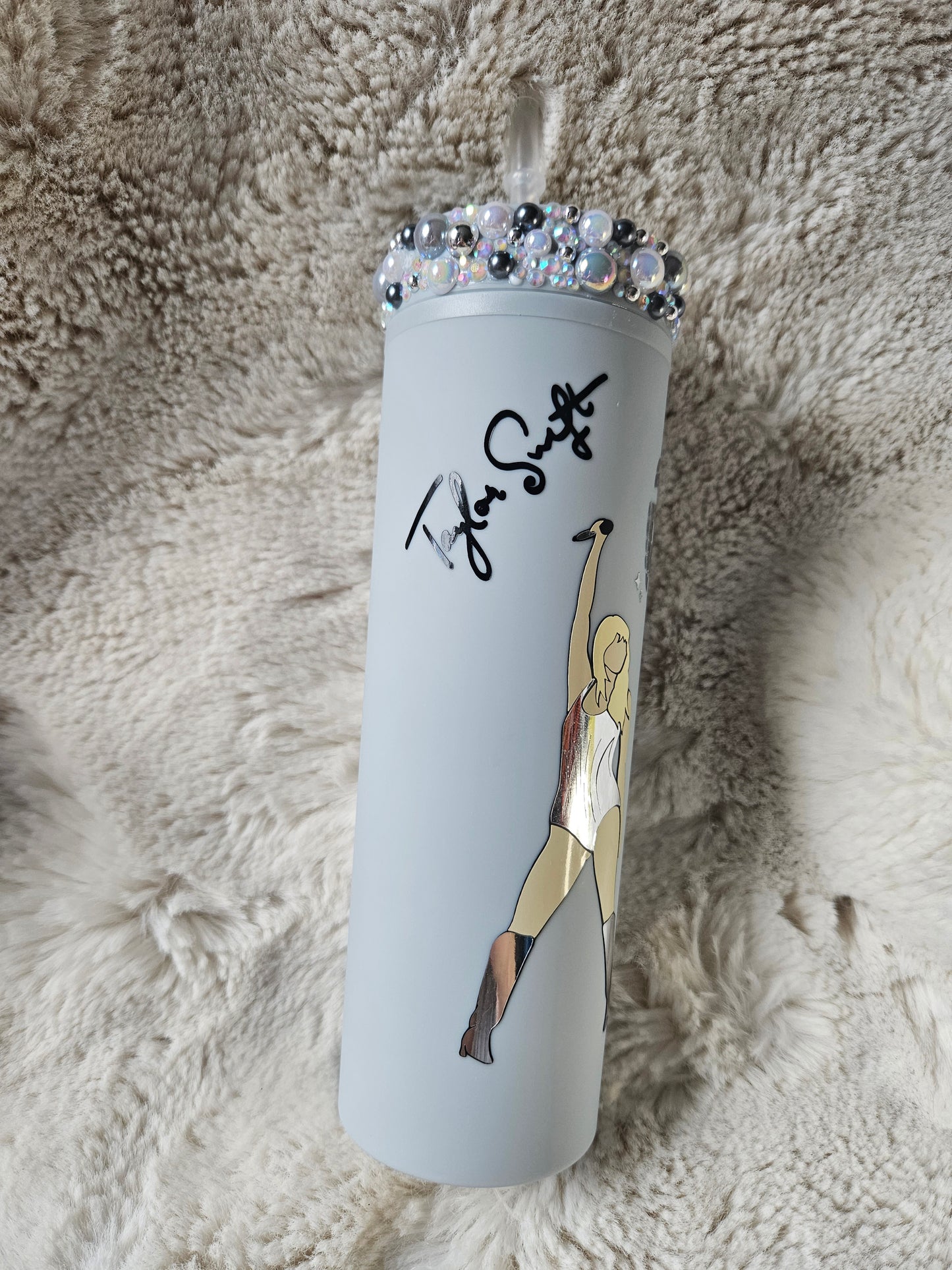Taylor swift skinny tumbler