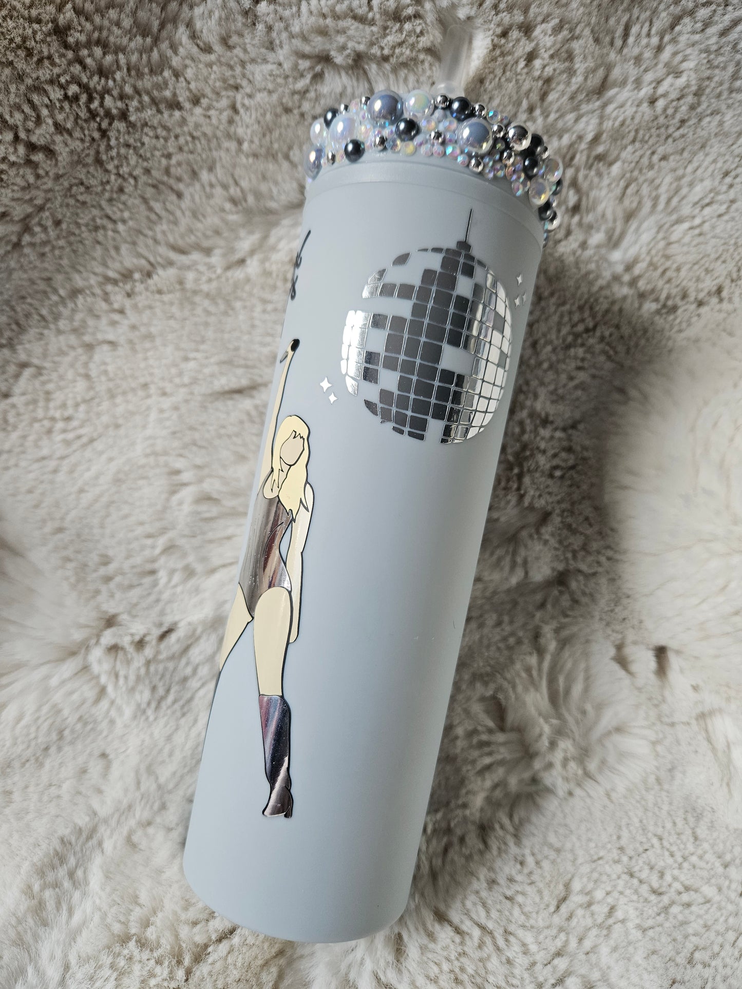 Taylor swift skinny tumbler