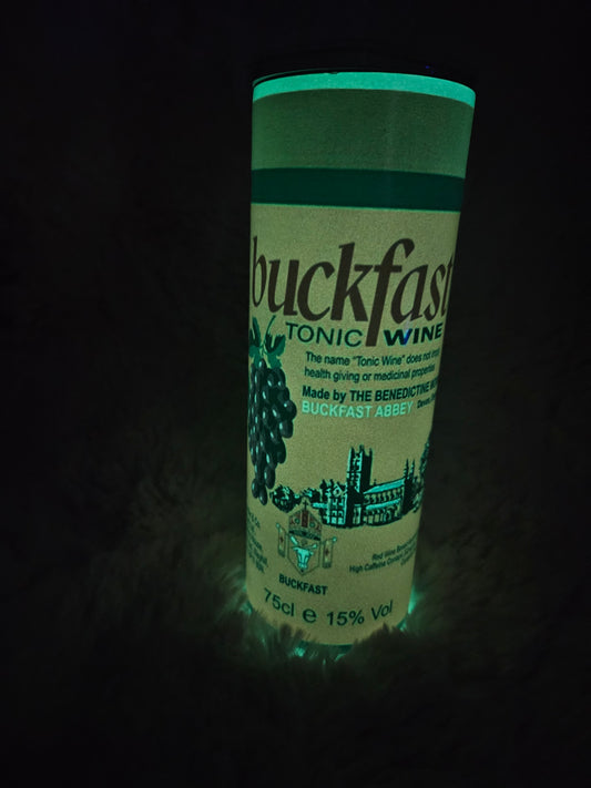 Buckfast glow sublimation tumbler