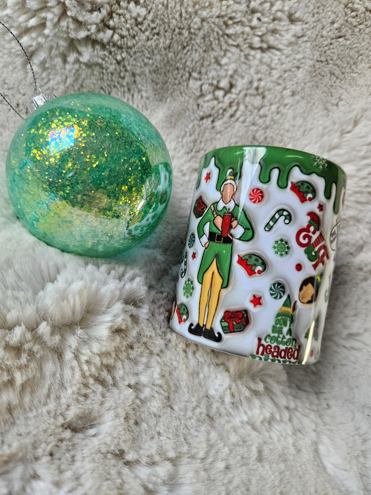 Elf movie 3d puff mug