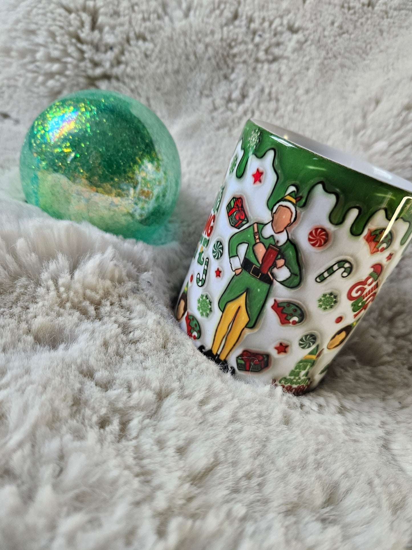 Elf movie 3d puff mug