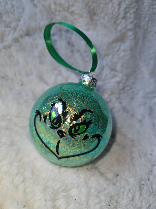 Grinch baubles