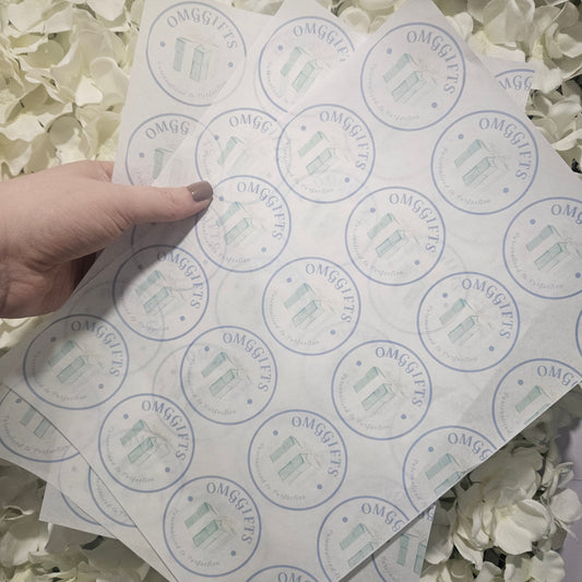 Logo packaging paper