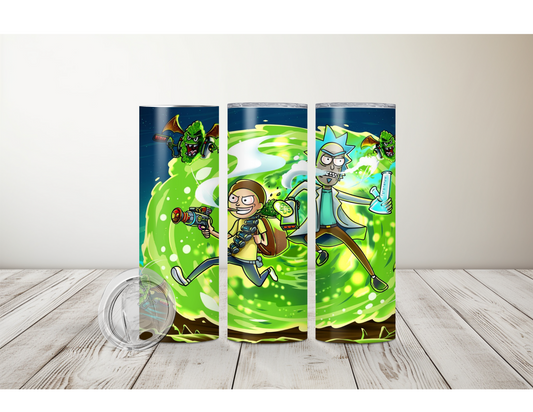 Rick and Morty Tumbler