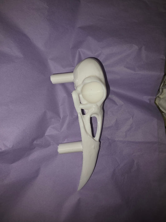 Raven Skull Handle