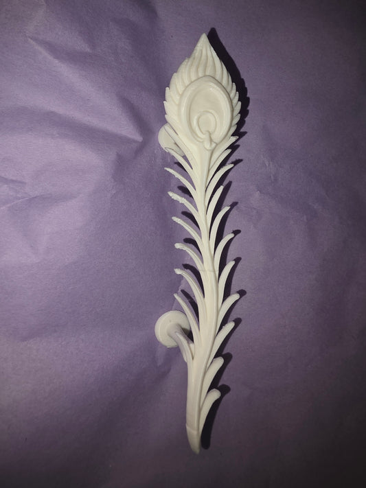 Peacock Feather Handle