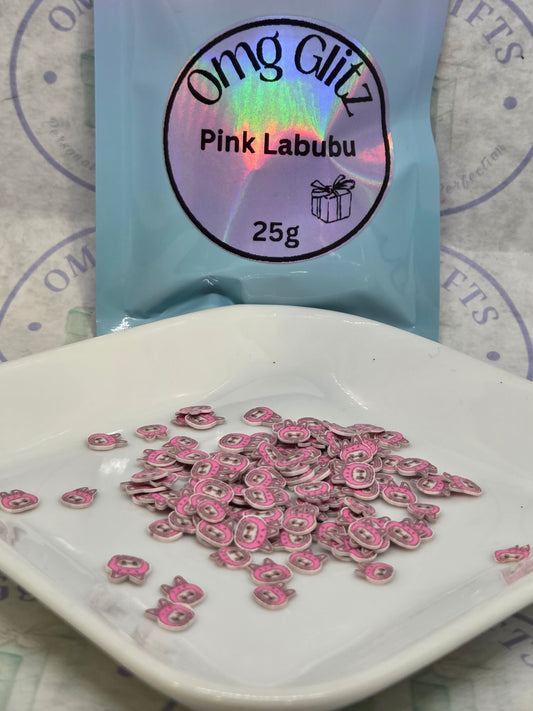Pink labubu