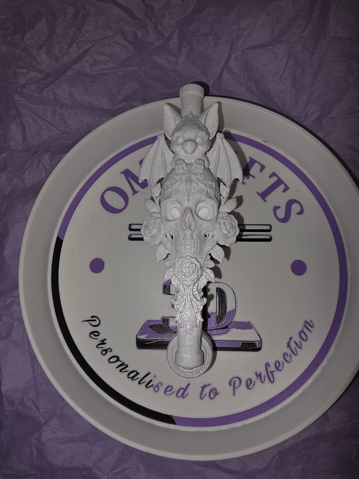 Bat Skull Crazy Handle