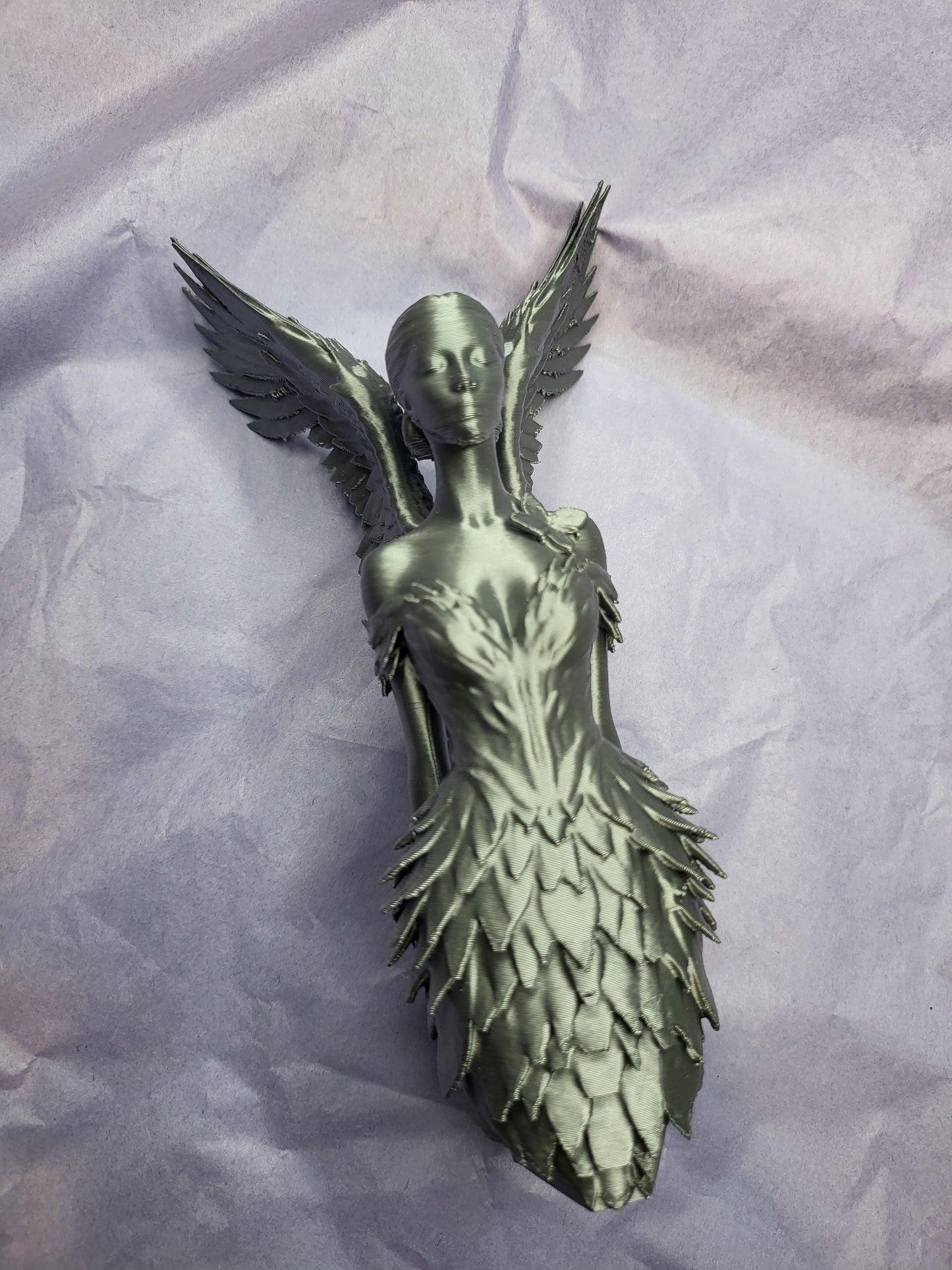 Silver wings handle