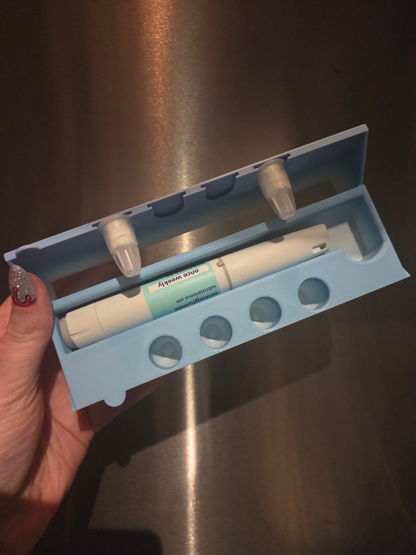 Skinny jab case (leave colour and name at checkout)