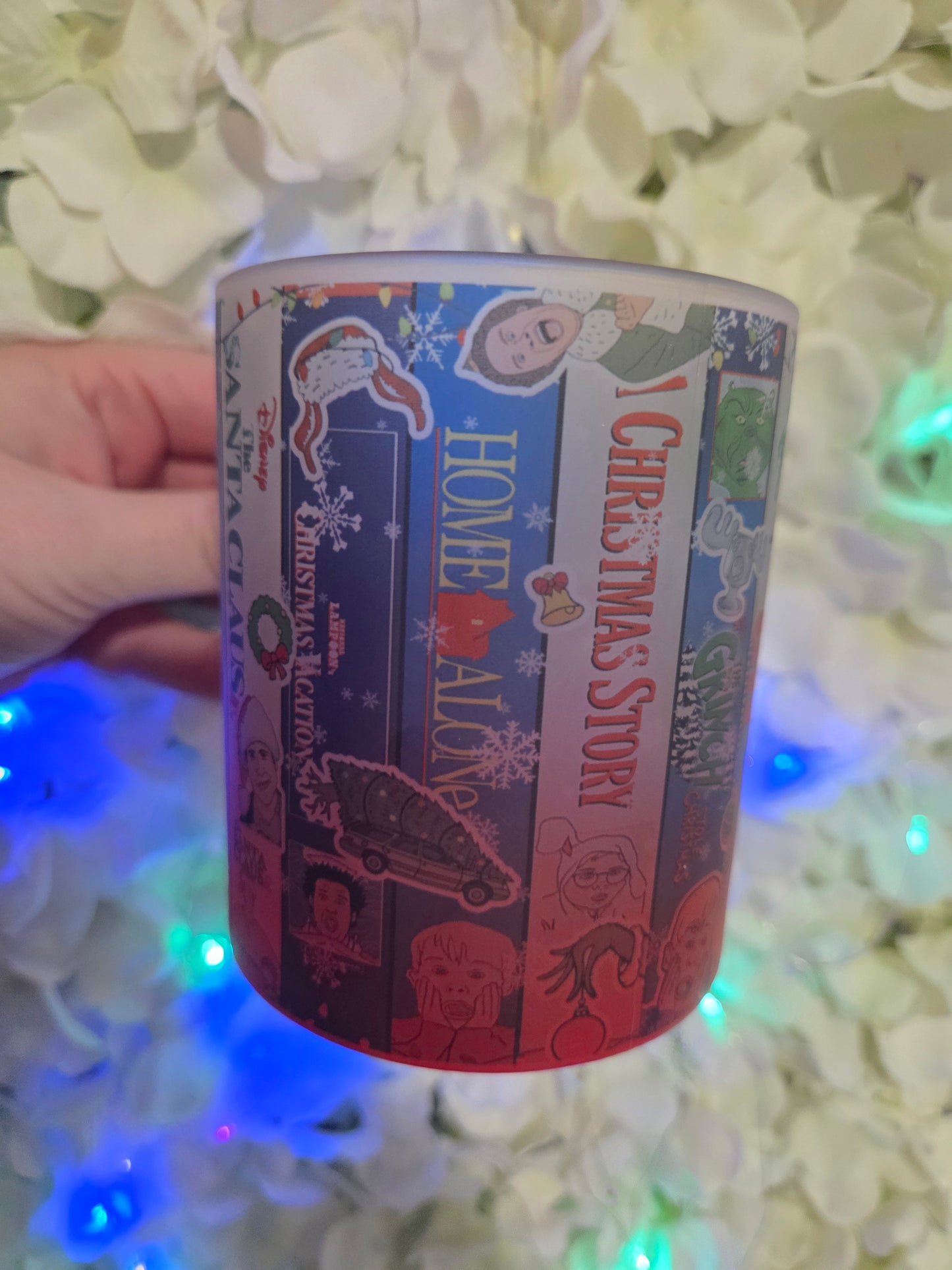 Christmas movie mug