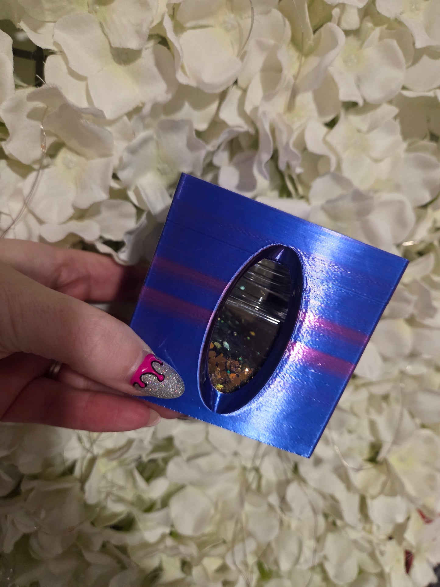 Stackable pot glitter funnel