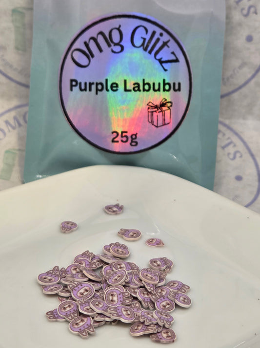 Purple labubu
