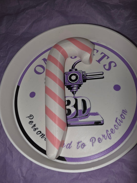 Pink Candy Cane Handle