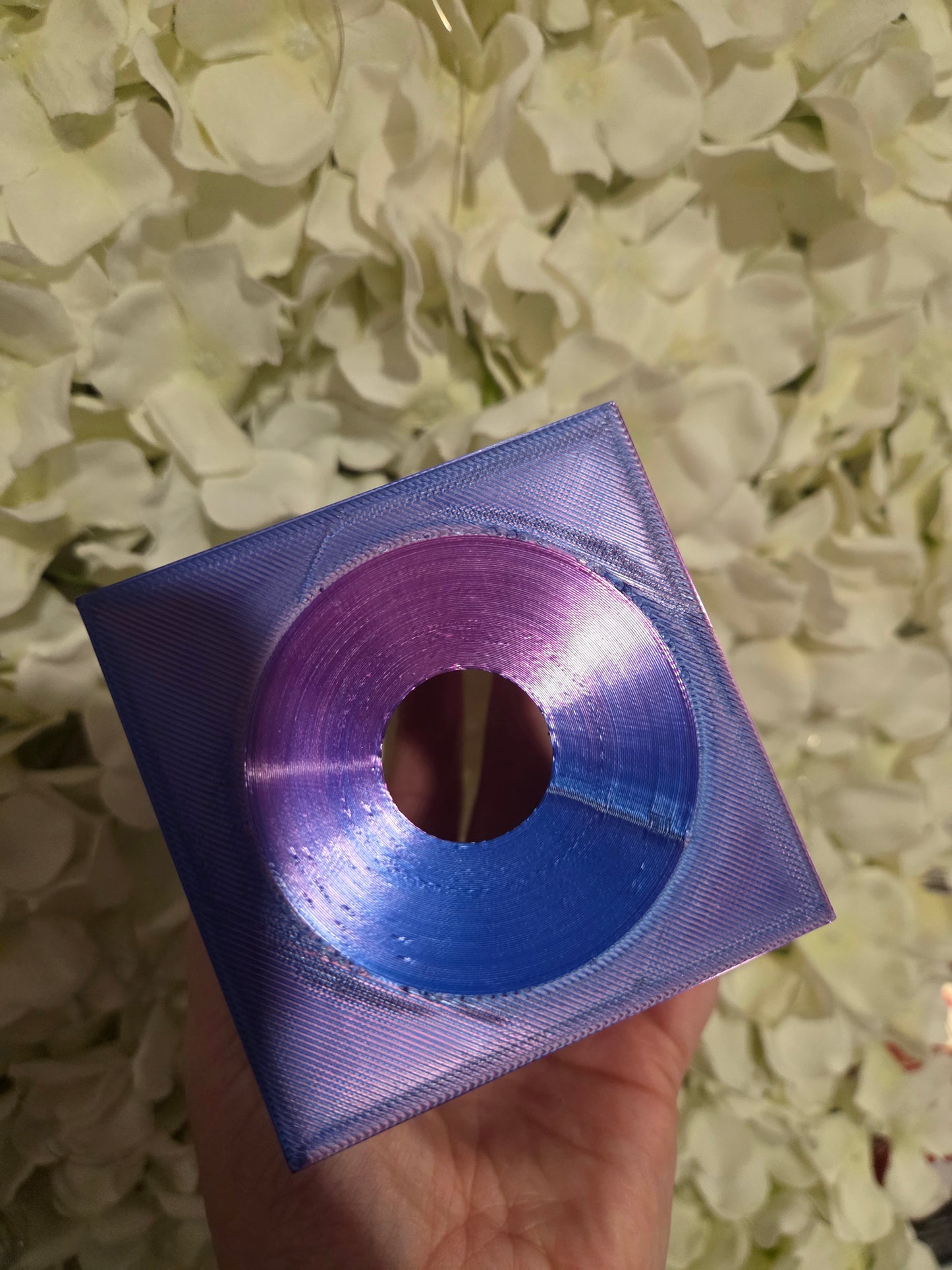 Stackable pot glitter funnel