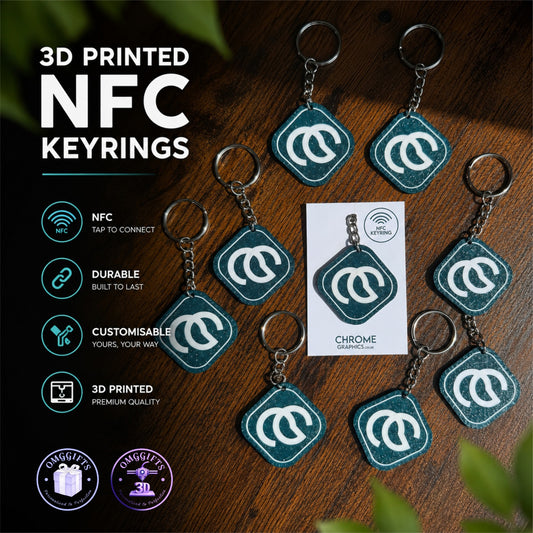NFC Custom Logo Keychain