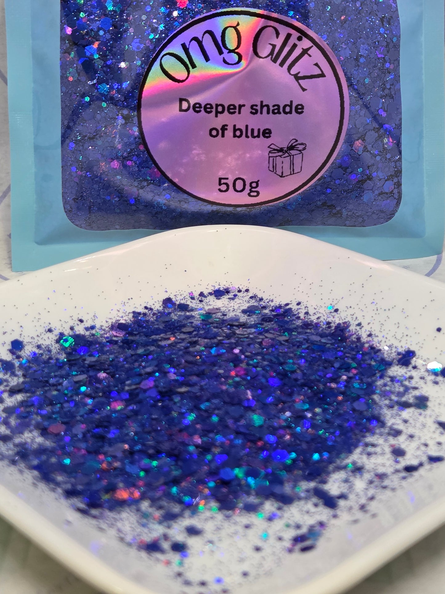 Deeper shade of blue